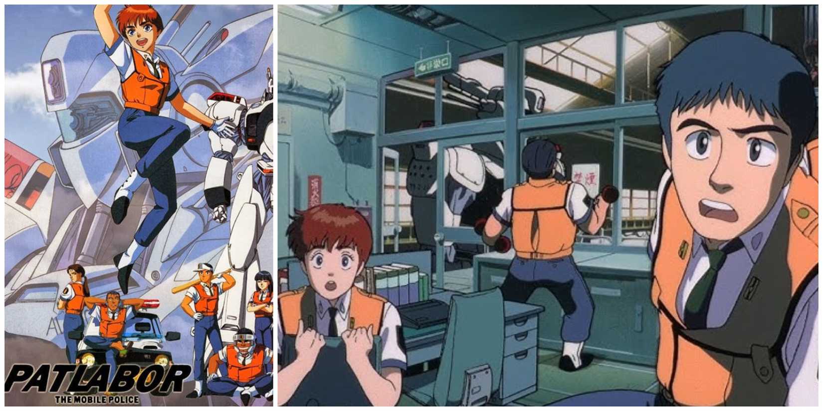 images from the anime Patlabor