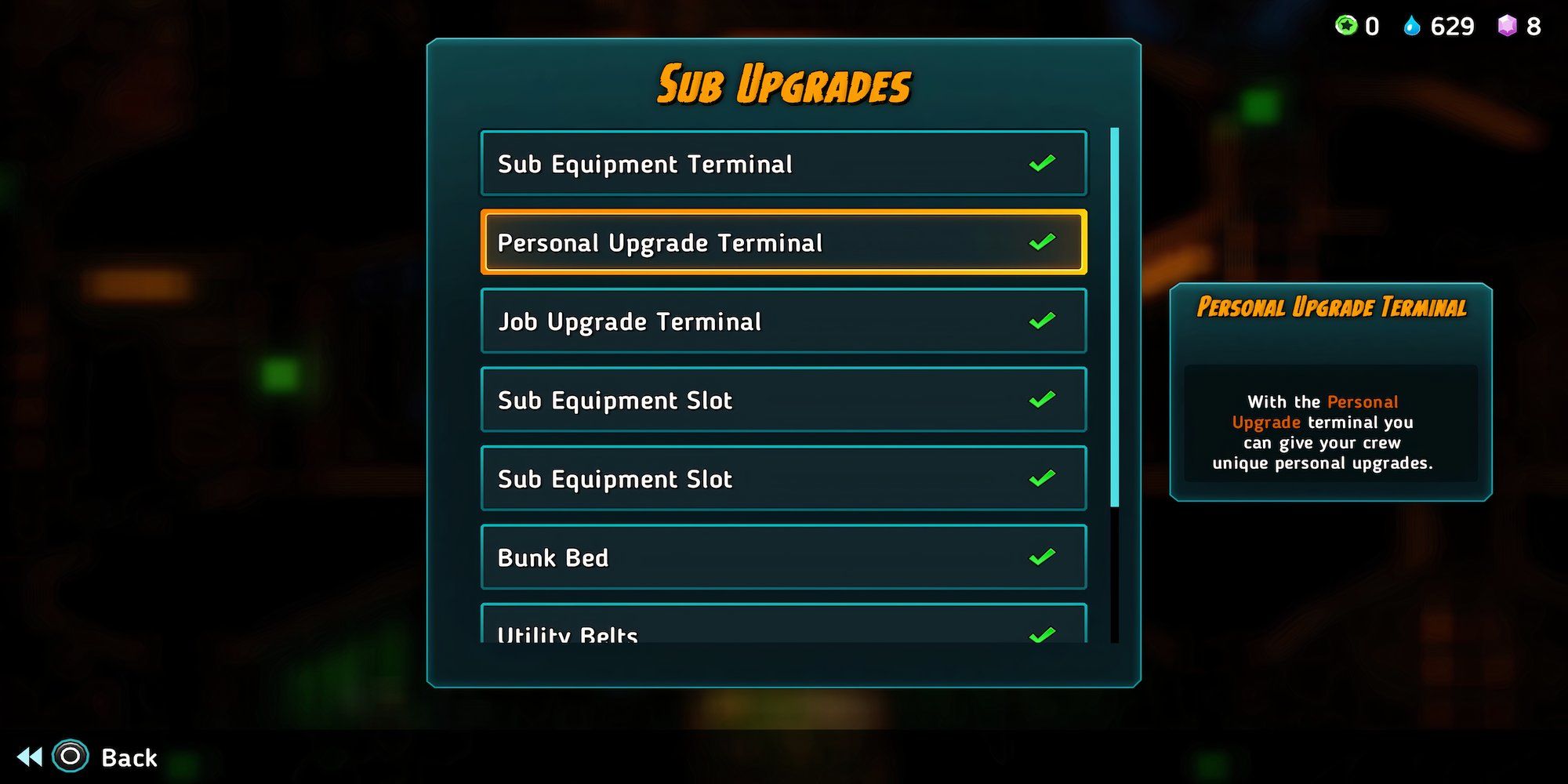 Sub Upgrades To Buy First in SteamWorld Heist 2