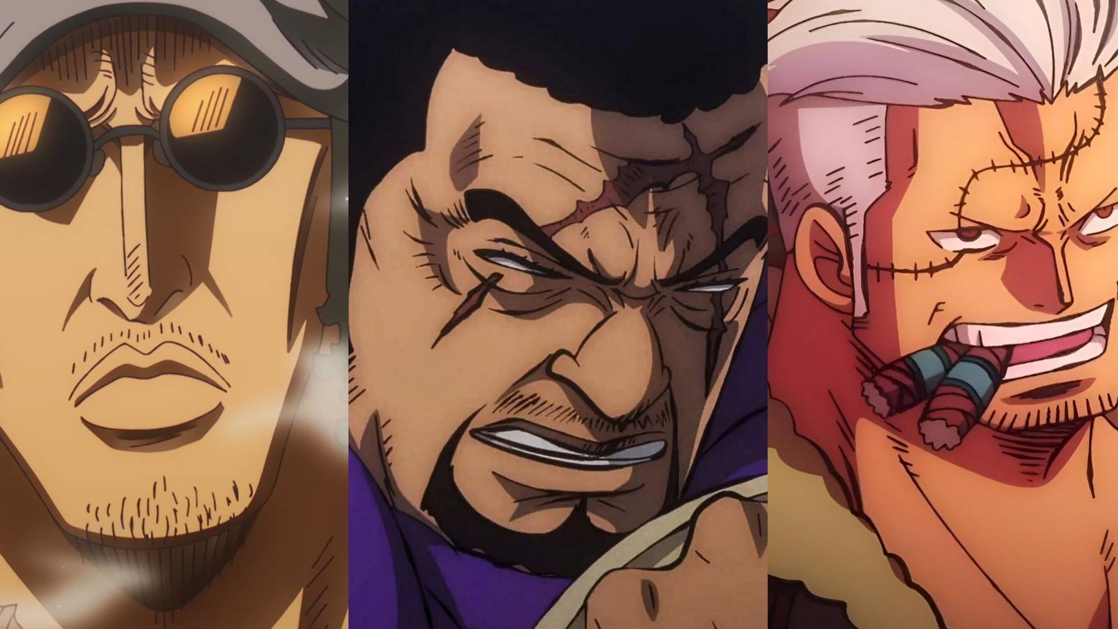 Featured One Piece: Marines Who Should Join SWORD Smoker Fujitora Kuzan