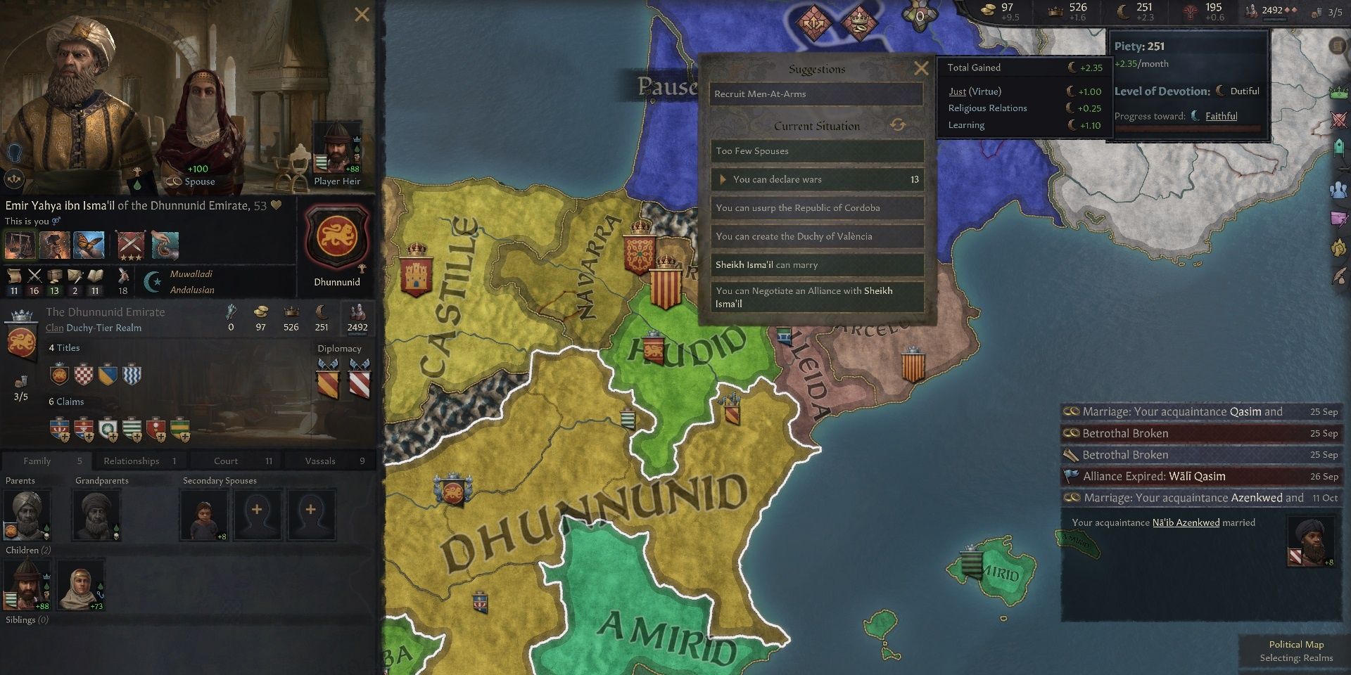 Piety in Crusader Kings 3