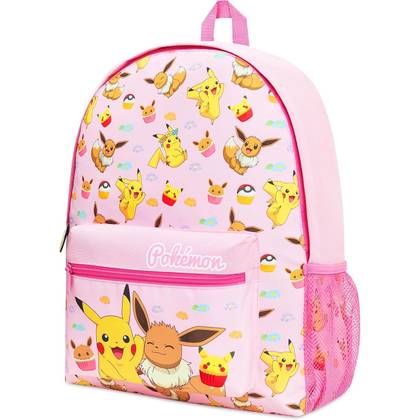 Pikachu & Eevee Pokemon Cupcake Backpack