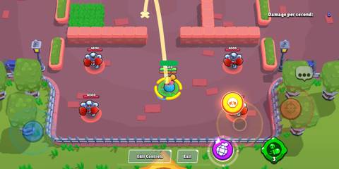 Piper aiming her super in Brawl Stars