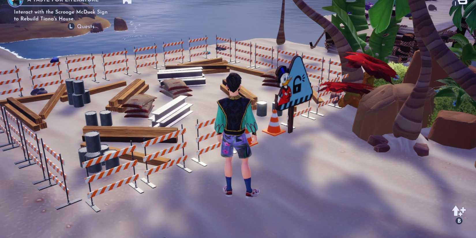 placing tiana's house ddv