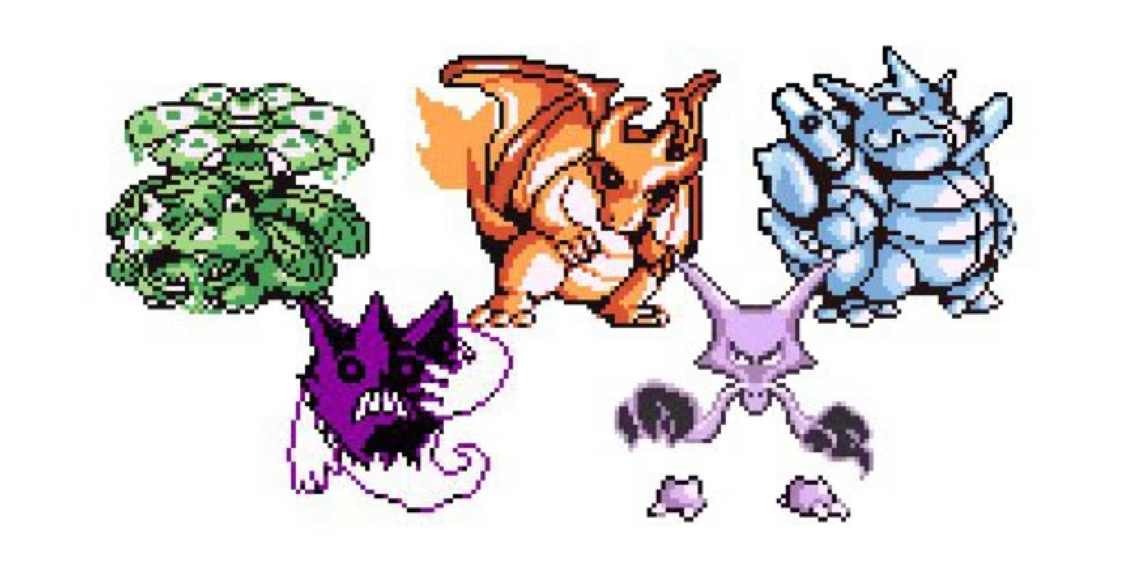 An artist's rendition of PokeGods in Pokemon