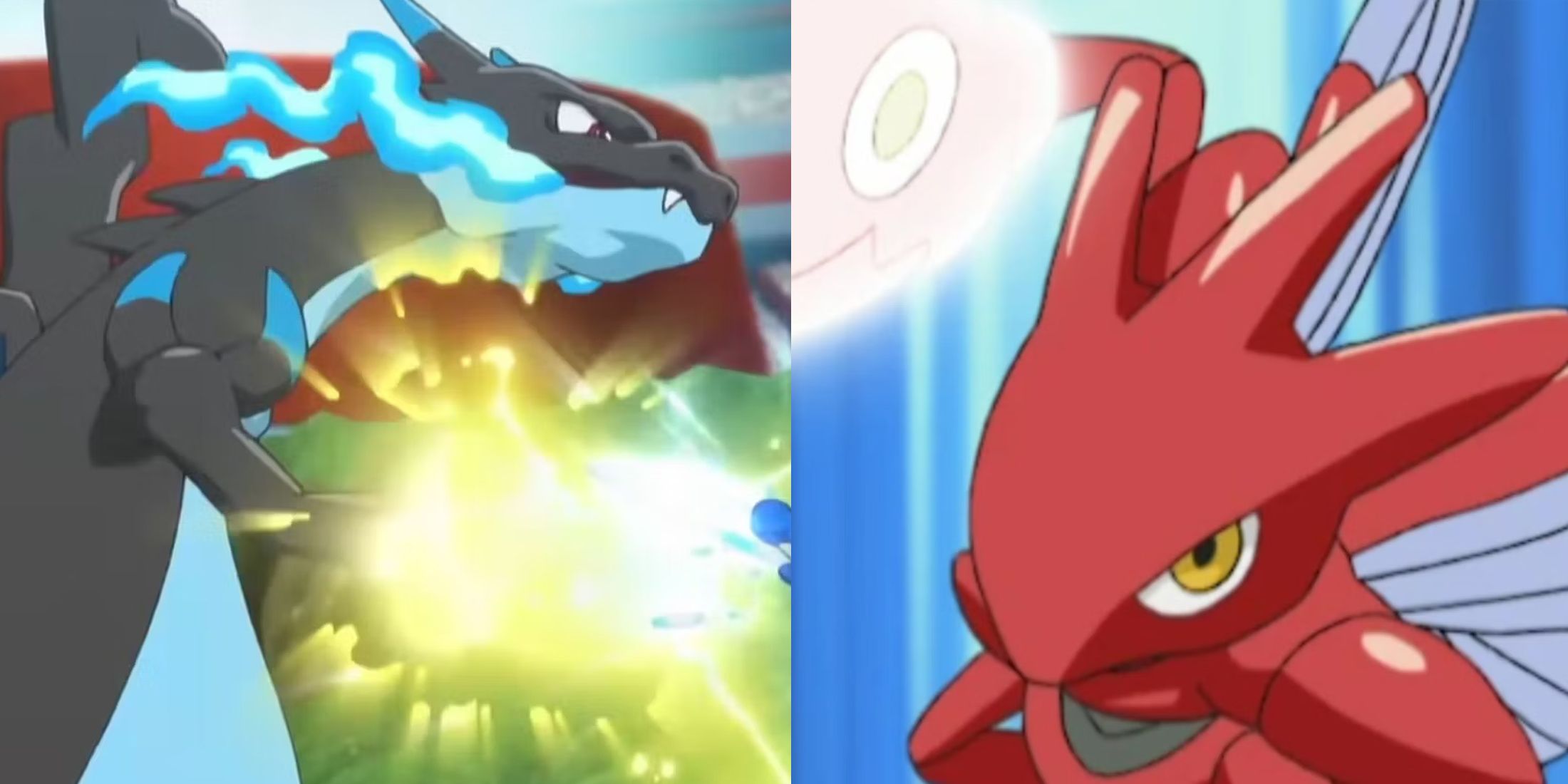 Pokemon Fusion Fan Art Combines Scizor and Charizard