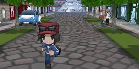 player running in Pokemon Y