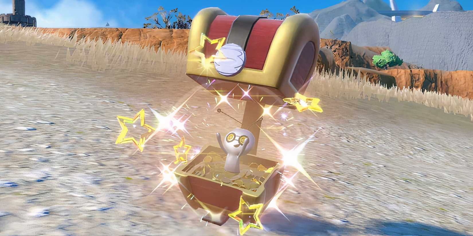 gimmighoul chest form encounter in-game