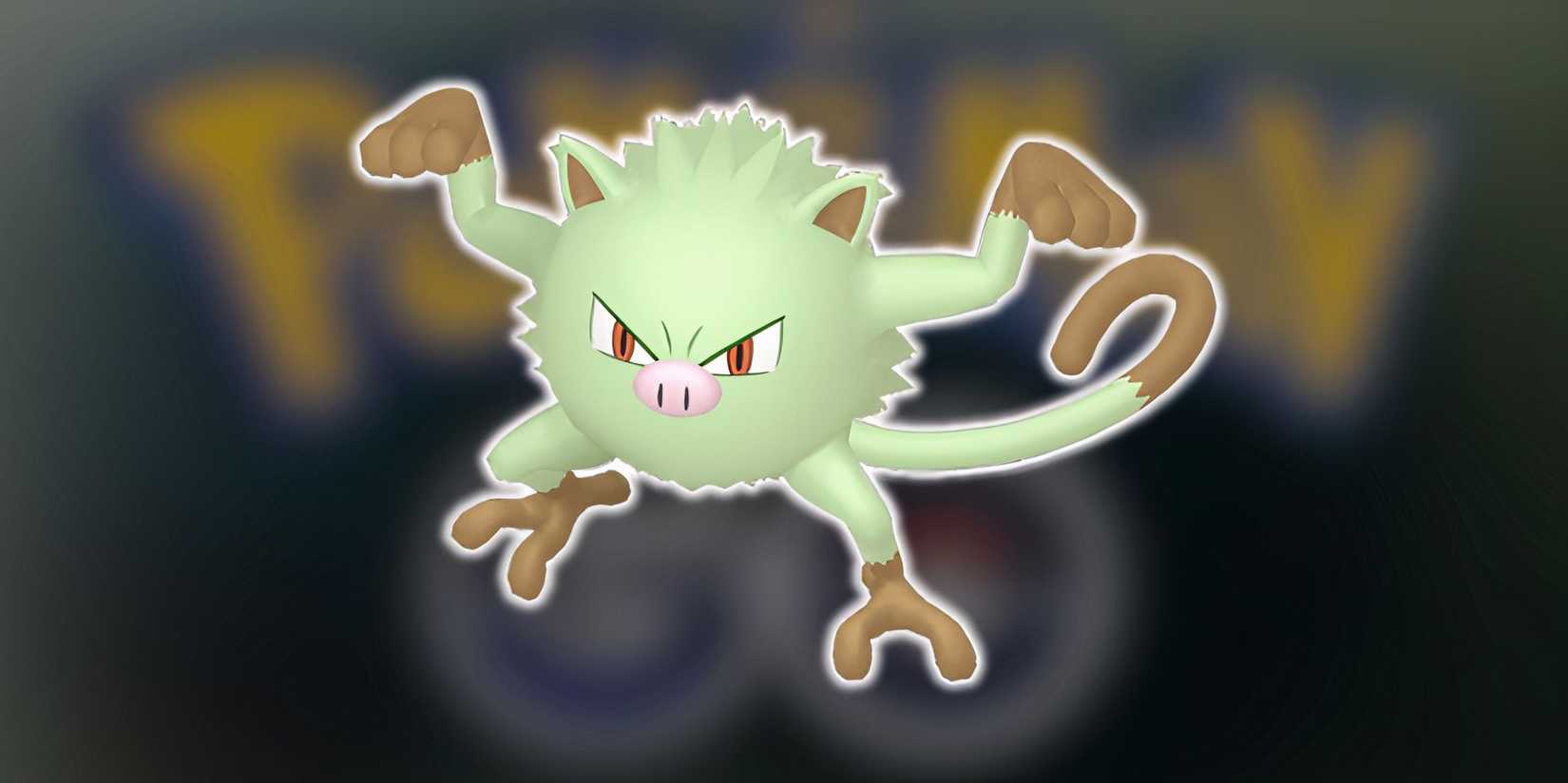 Pokemon GO Shiny Mankey Spotlight Hour