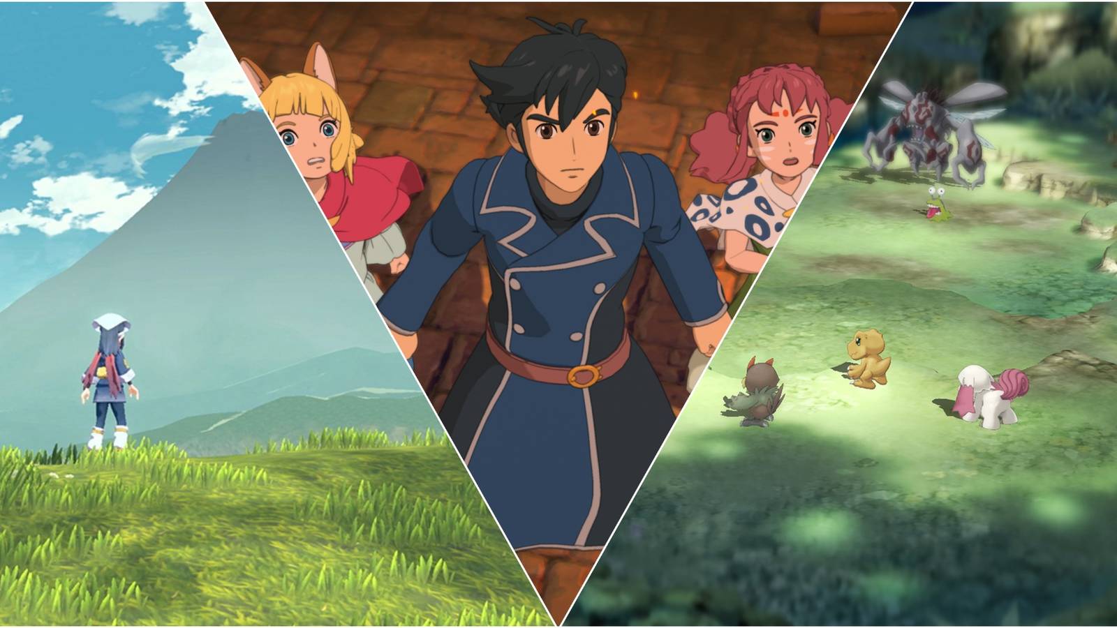 Pokemon LEgends Arceus, Ni No Kuni and Digimon Survive