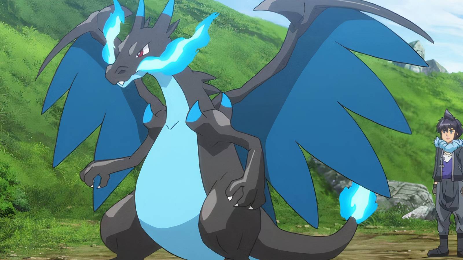 Pokemon Fan Creates Impressive Painting Of Mega Charizard X pokemon-fan-creates-impressive-painting-of-mega-charizard-x