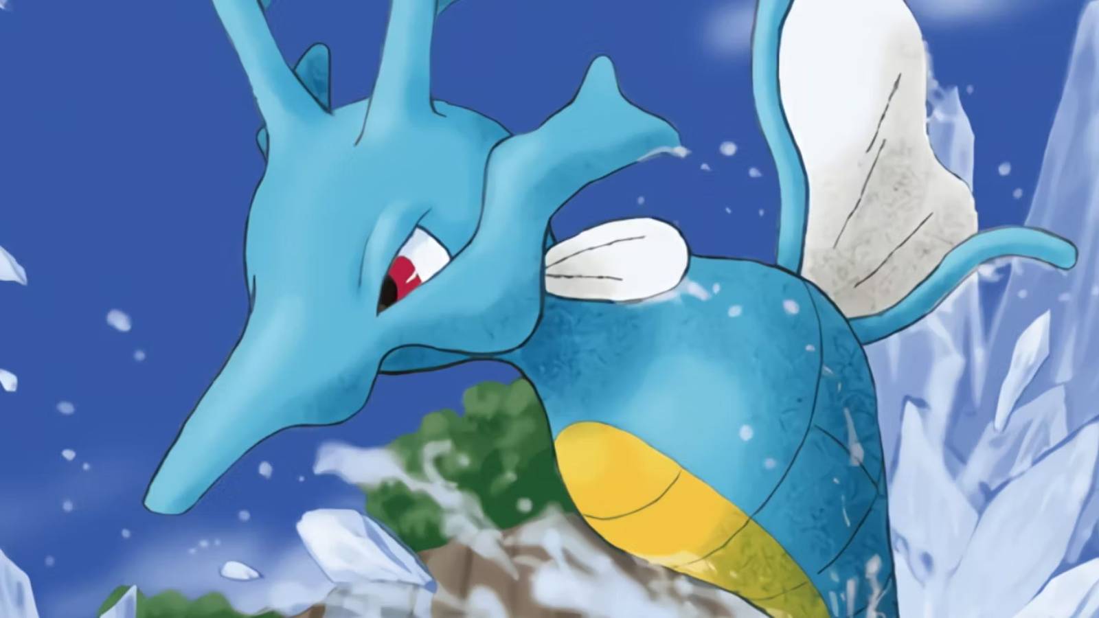 Pokemon TCG Kingdra Card Art