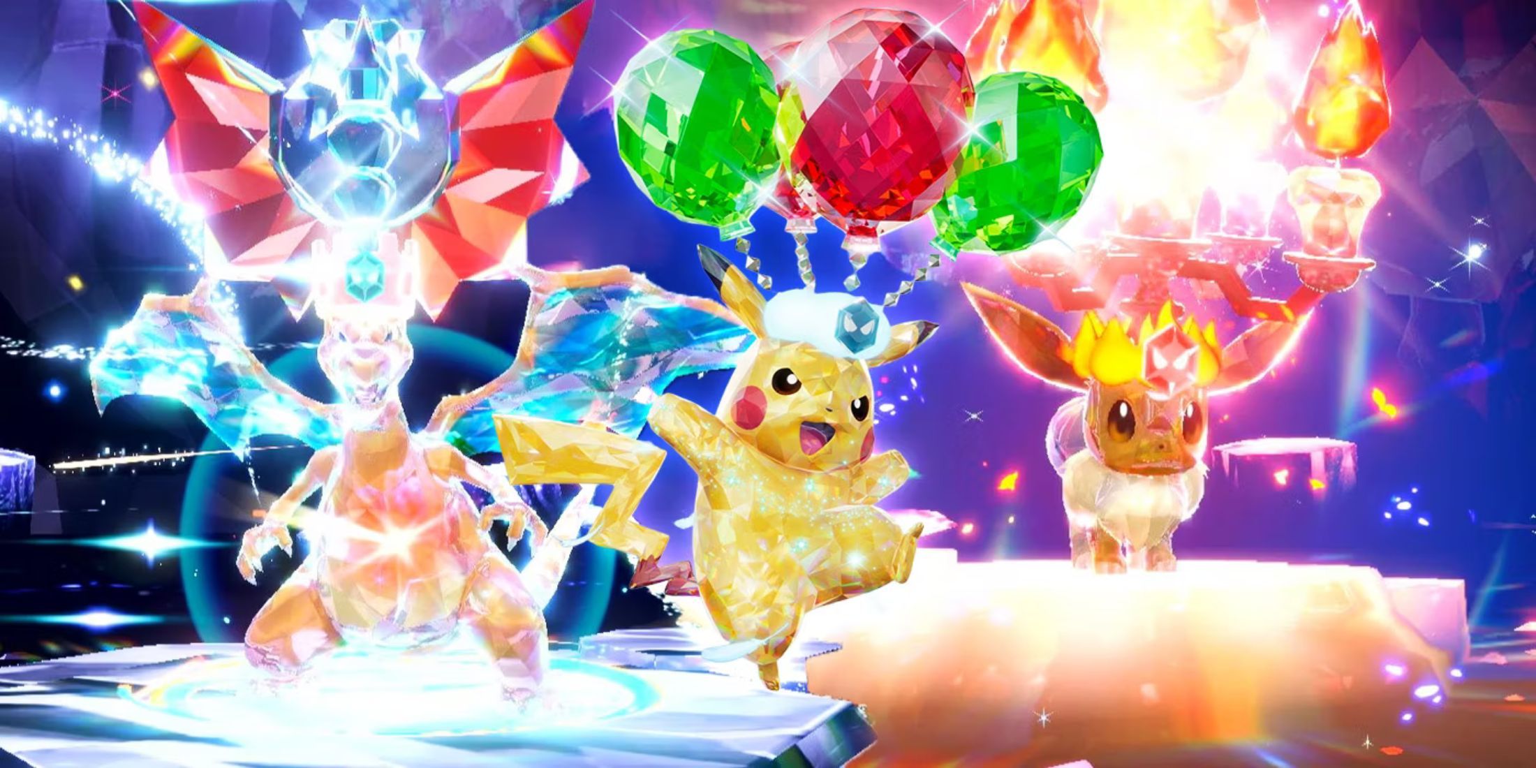 Pokémon Trading Card Game “Surging Sparks” with Pikachu, Charizard and Eevee