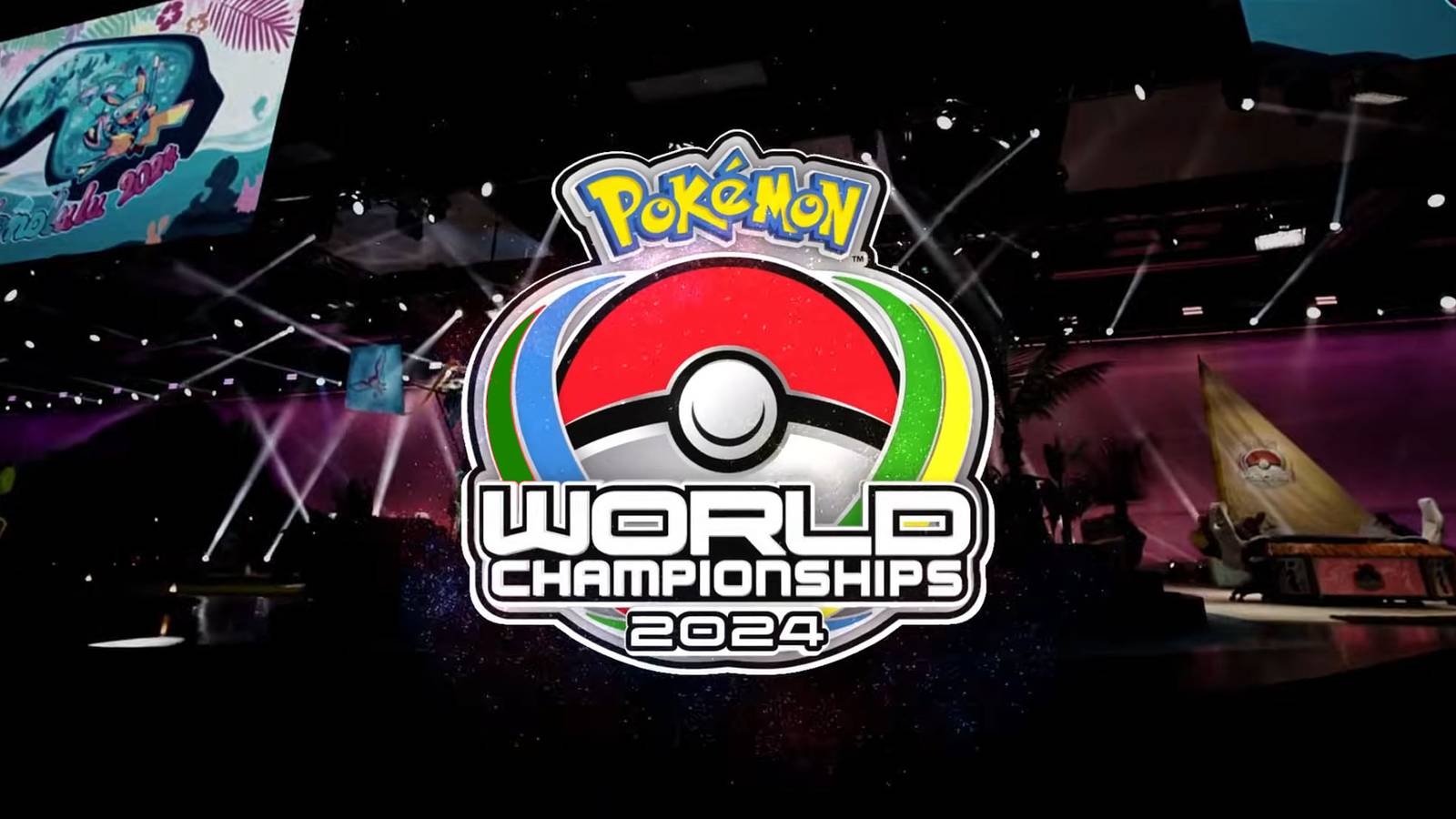 A still from the intro video for the Pokemon World Championships