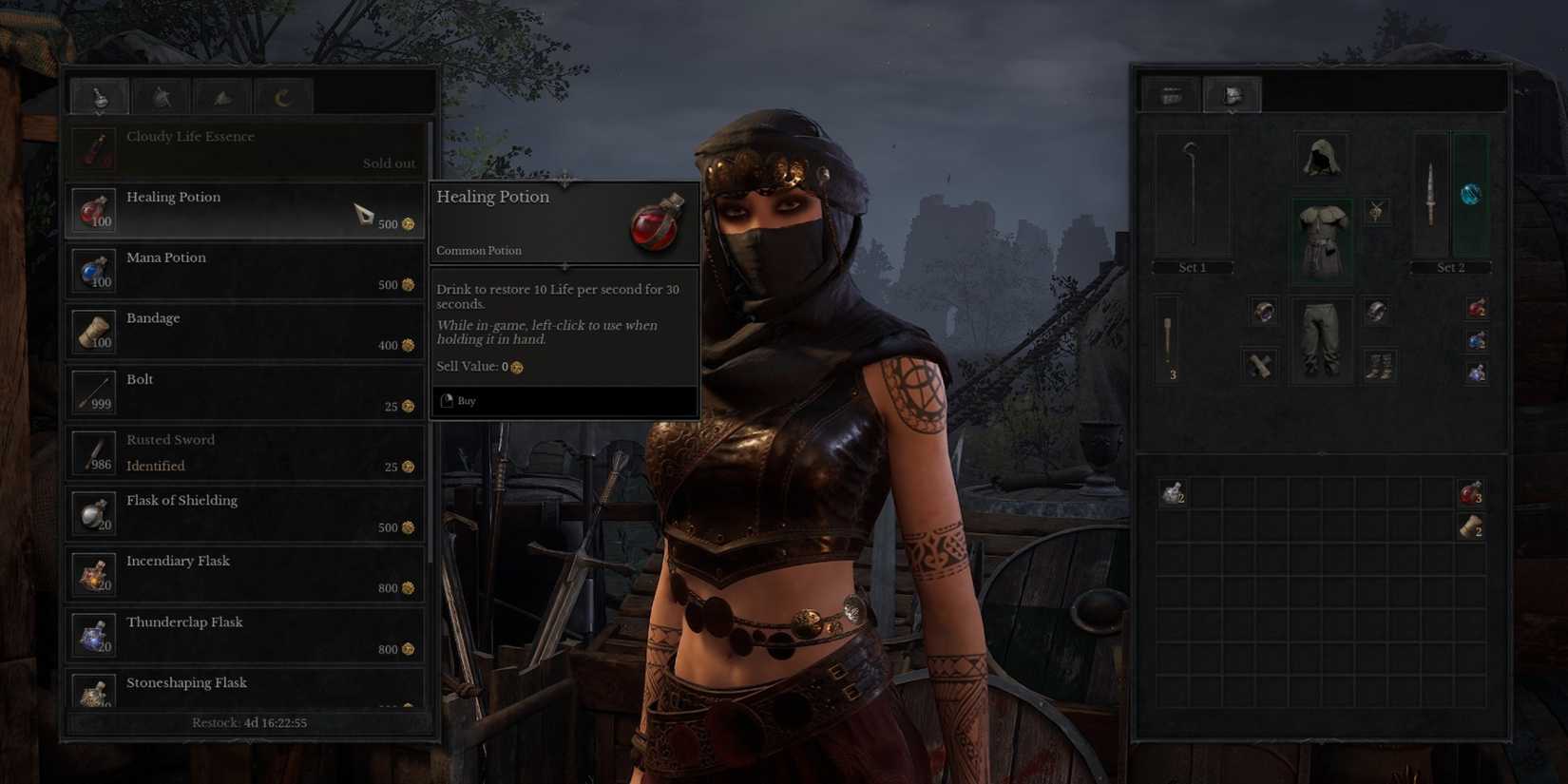 Potions Merchant Dungeonborne