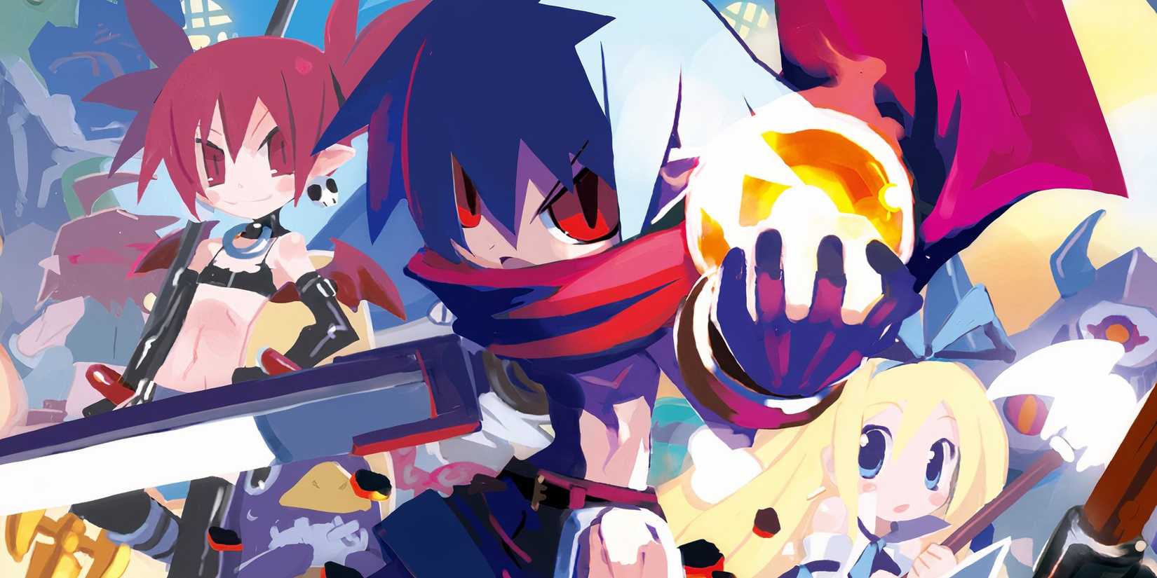Promo art featuring characters in Disgaea Afternoon of Darkness