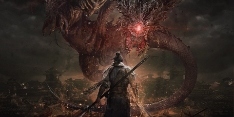 Protagonist faces a giant enemy in Wo Long Fallen Dynasty