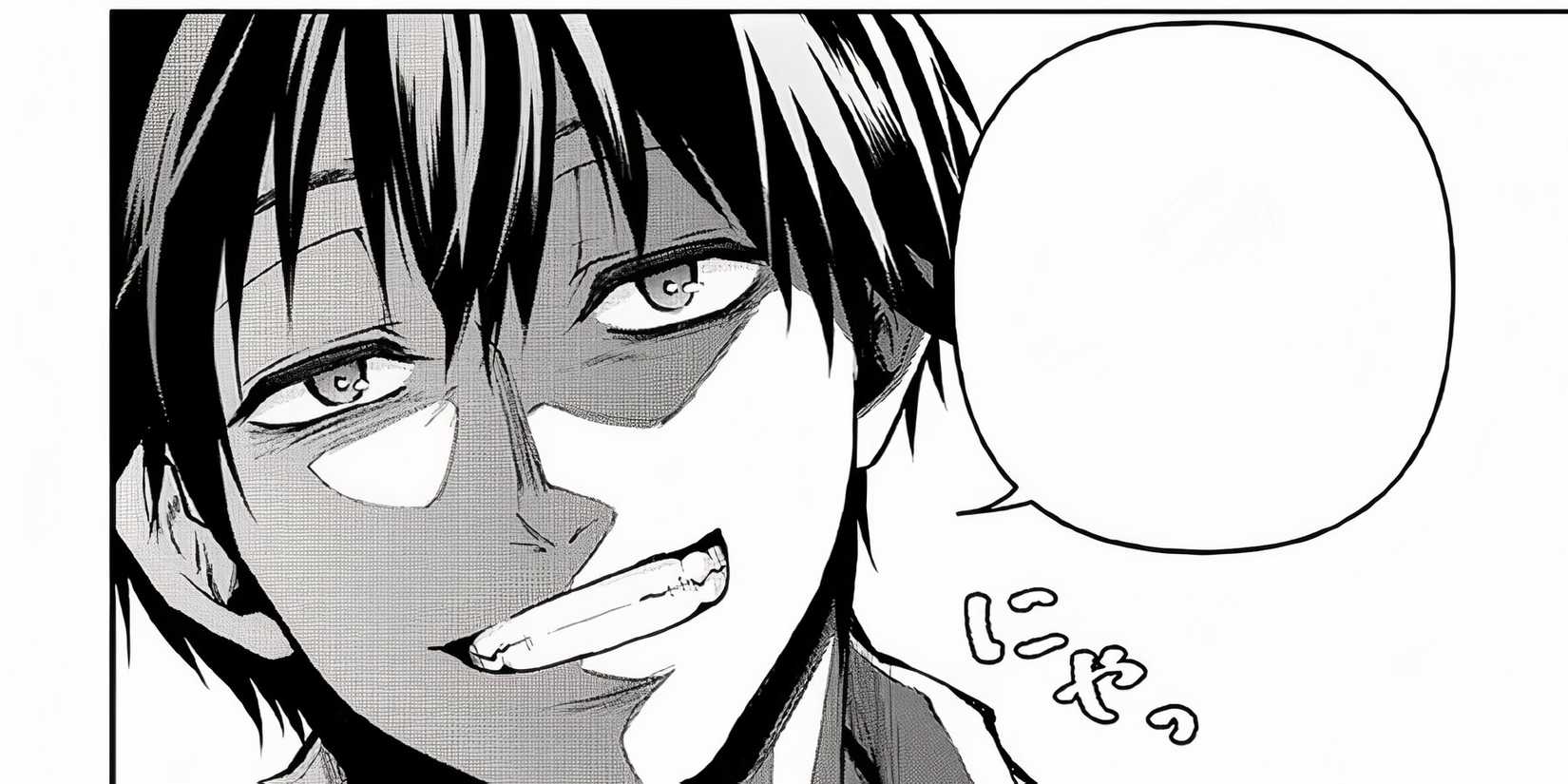 Protagonist of It's Sudden, But I Came To Another World! with an unnerving smile on his face.