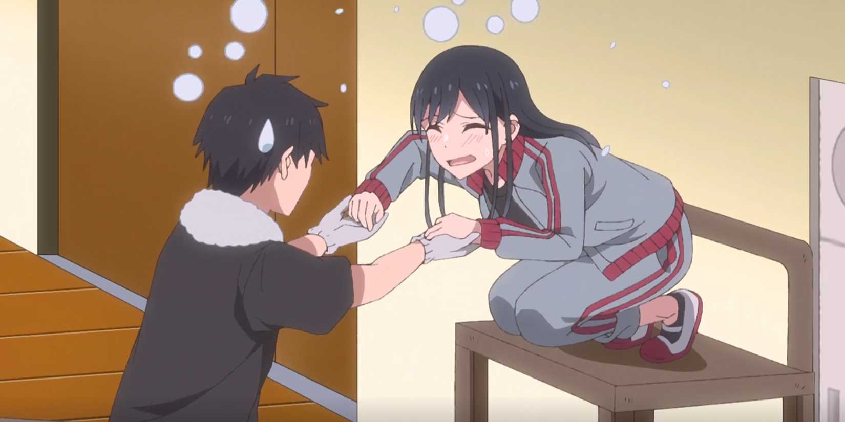 pseudo harem eiji helping rin down