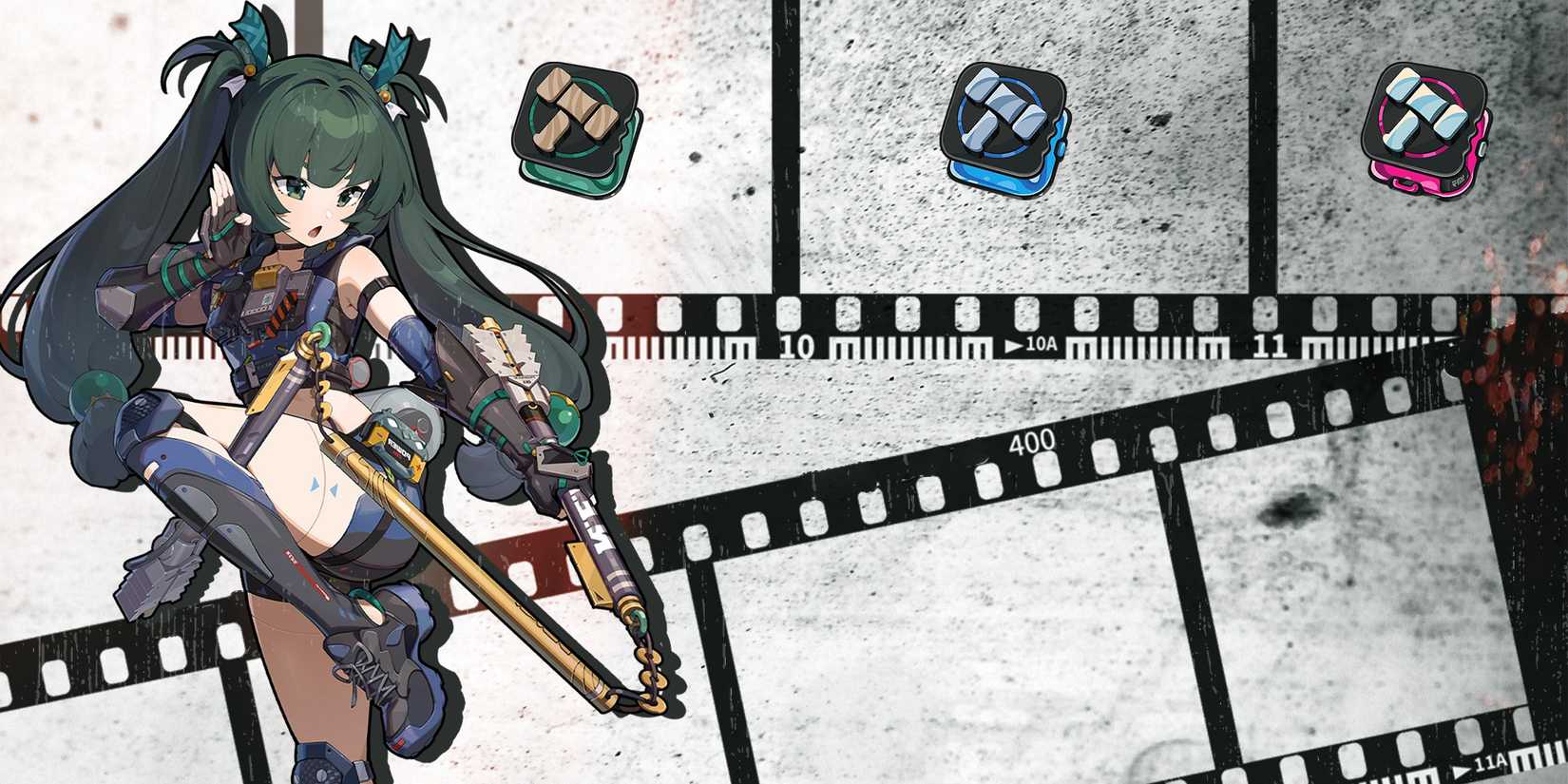 qingyi promotion materials in zenless zone zer