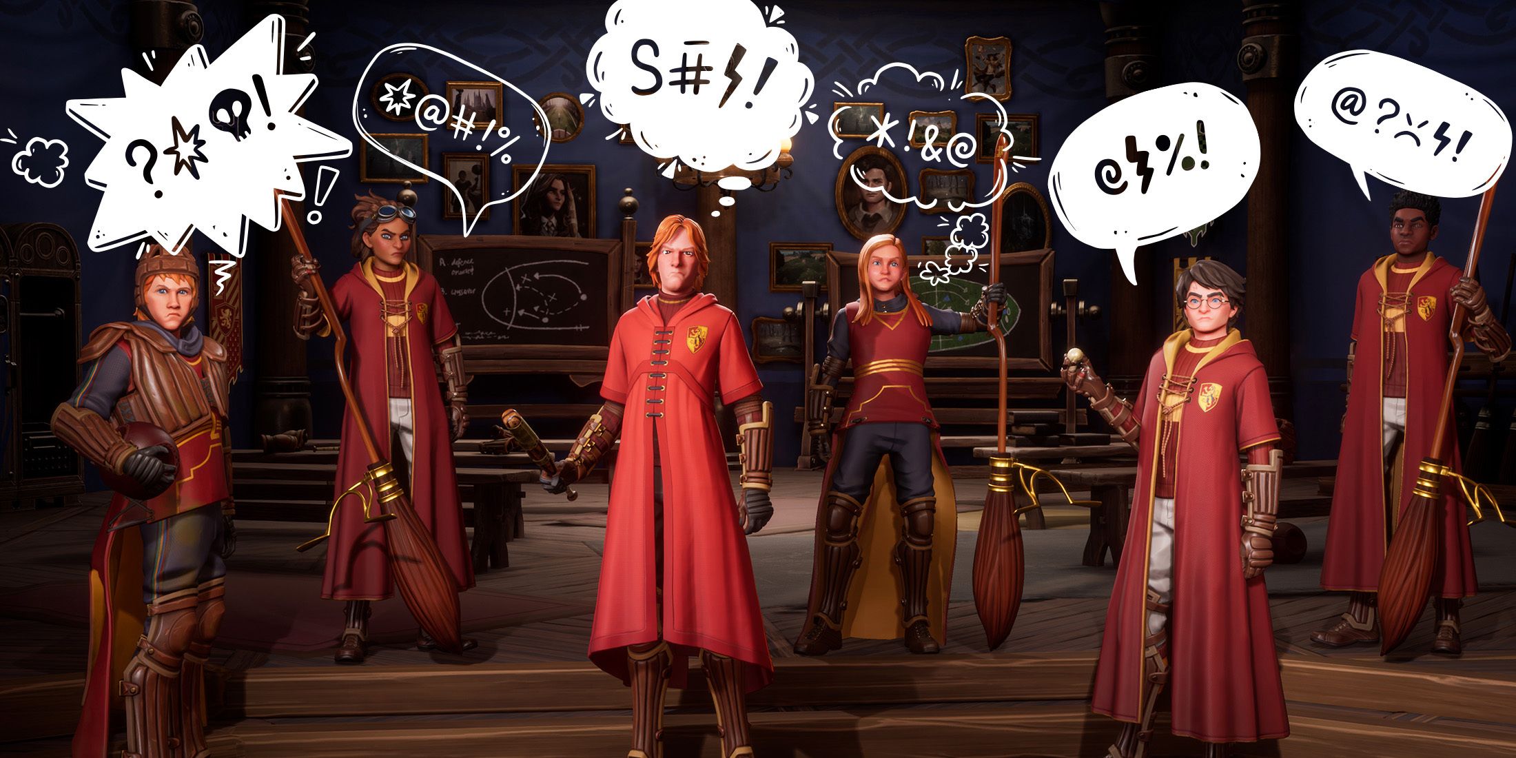 Harry Potter: Quidditch Champions Features Odd Profanity