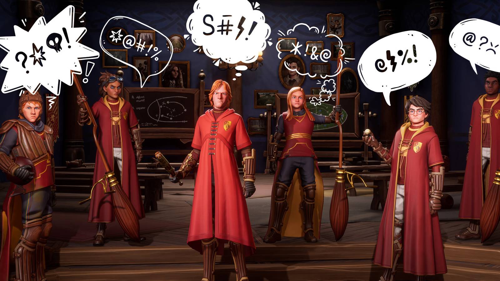 quidditch champions profanity