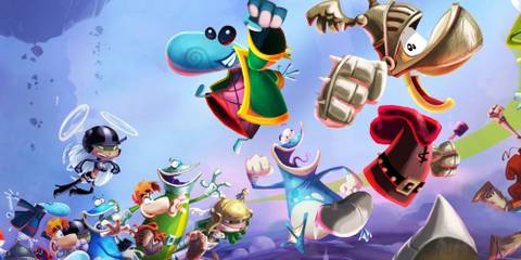 Splash art for Rayman Legends