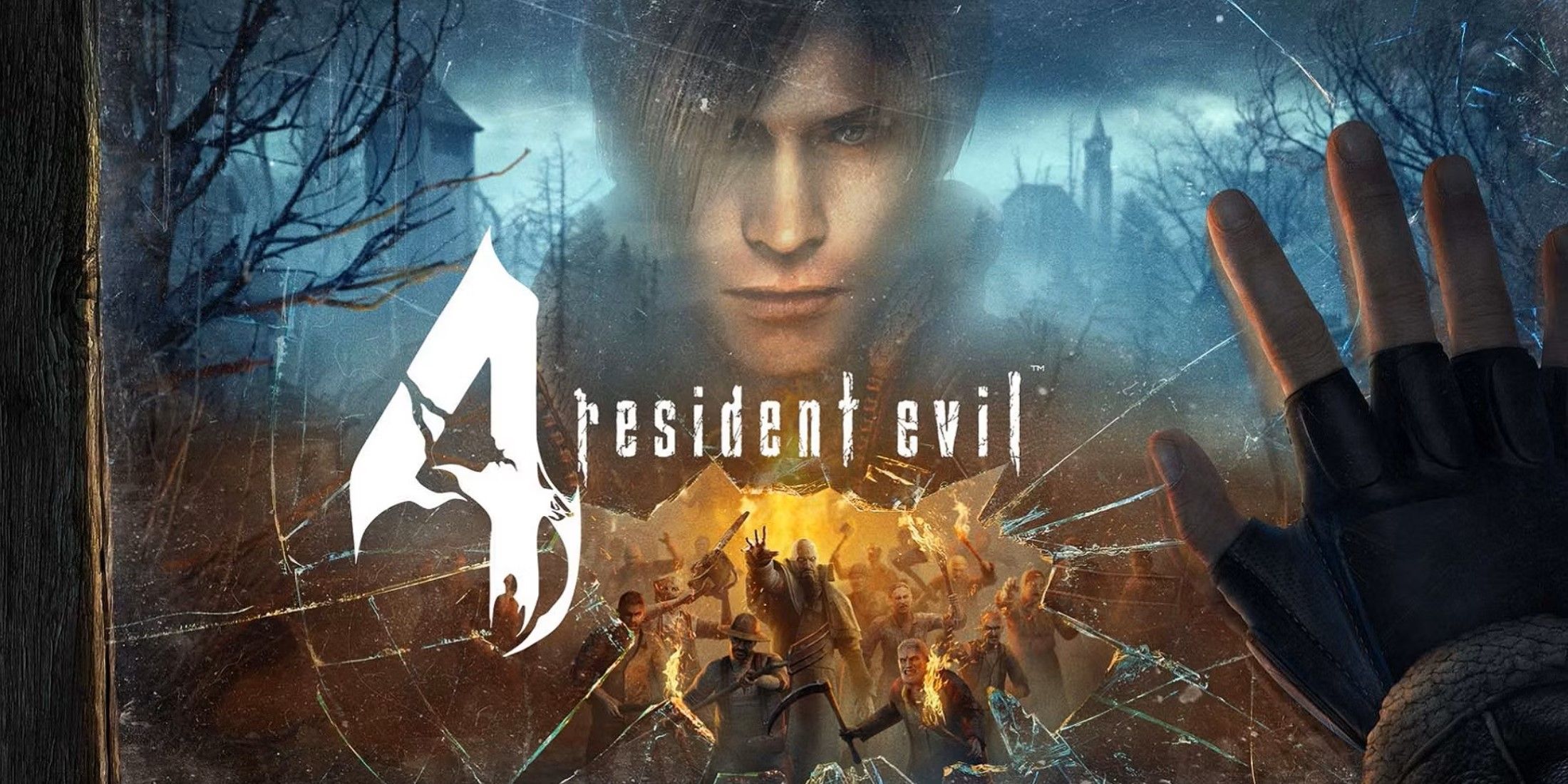 Resident Evil 4 VR key art