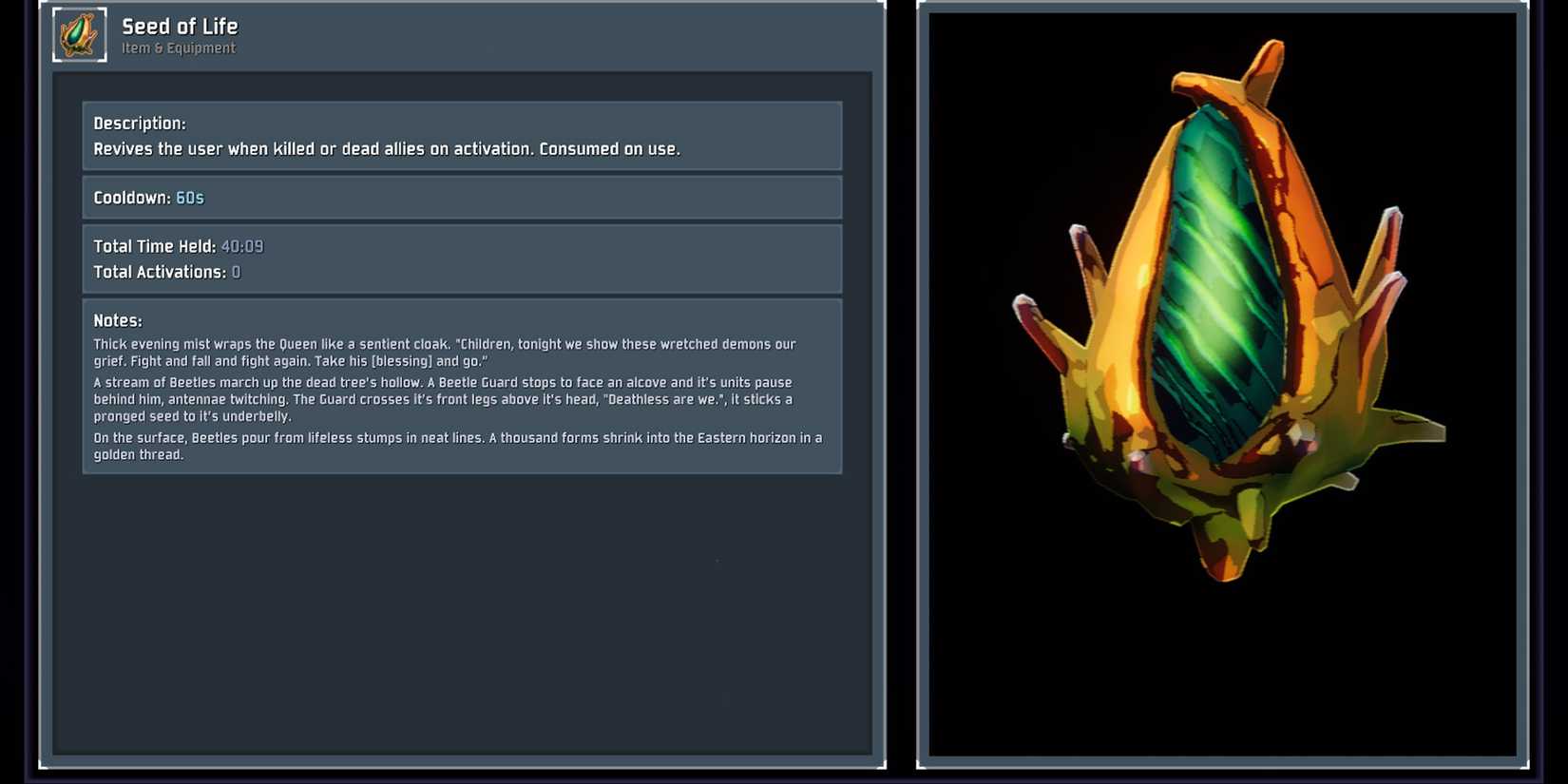 Risk of Rain 2 - Seed of Life