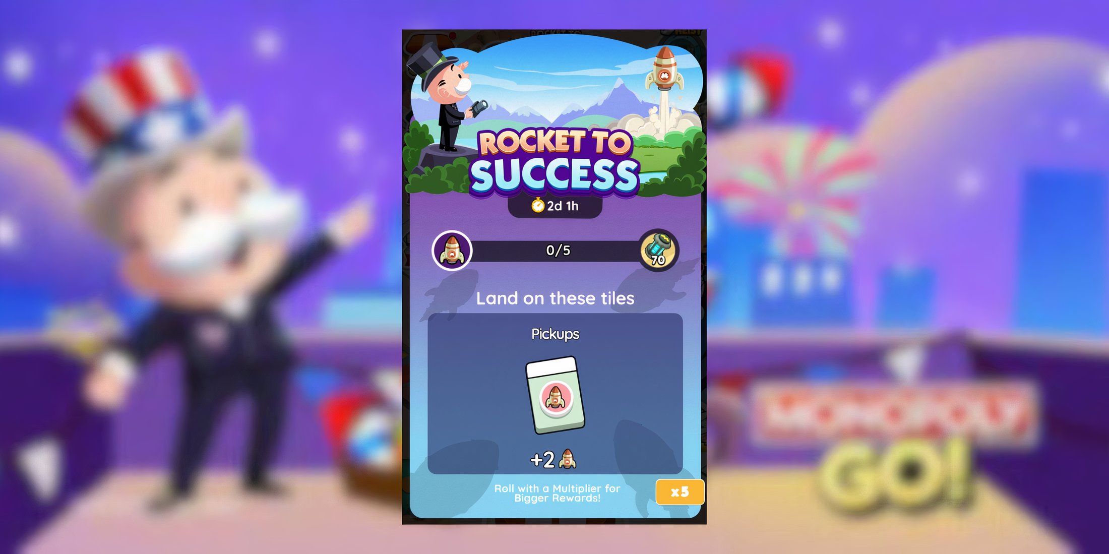 Monopoly GO: награды и этапы Rocket Partners