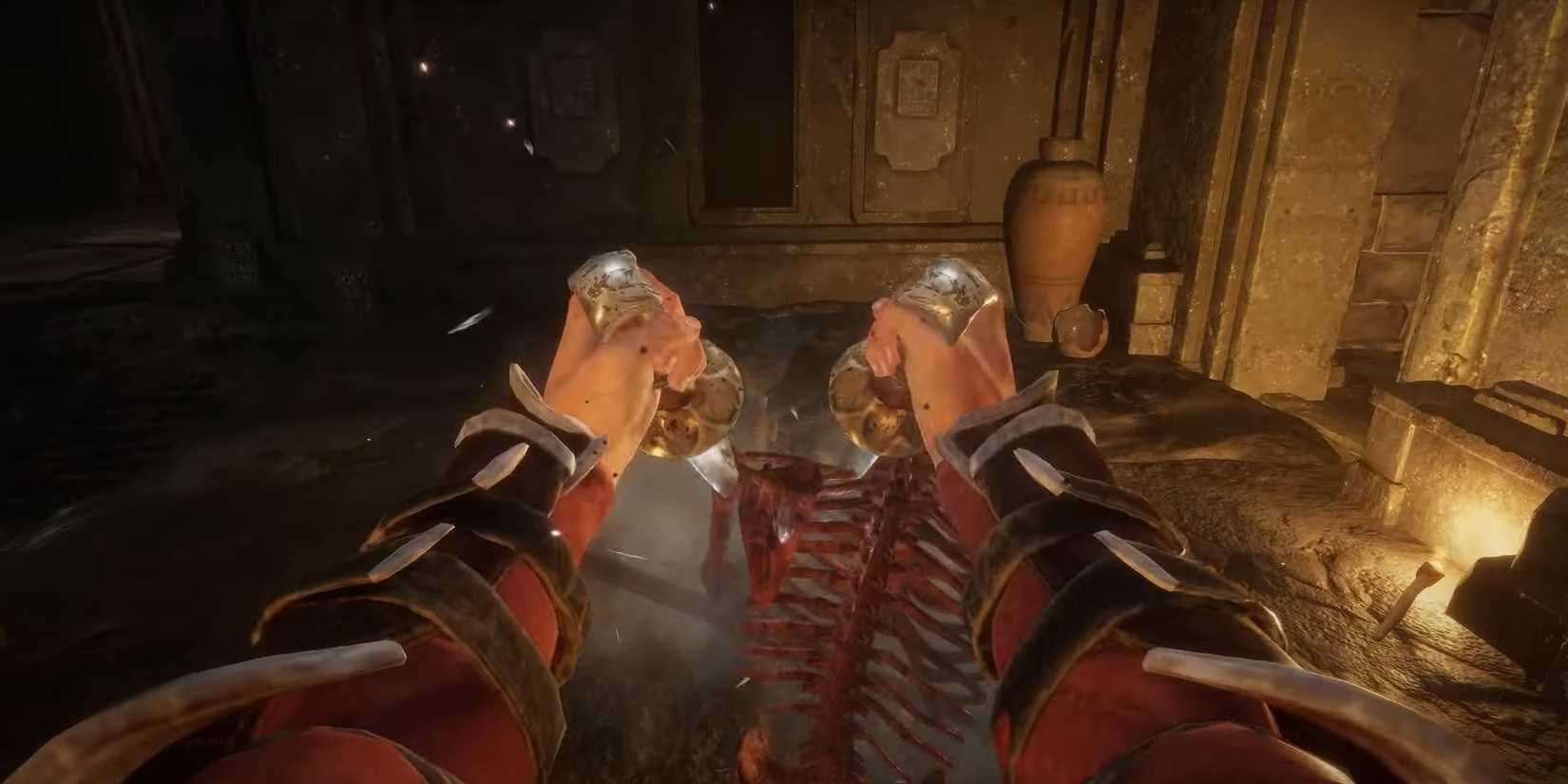 Rogue backstab skeleton dagger