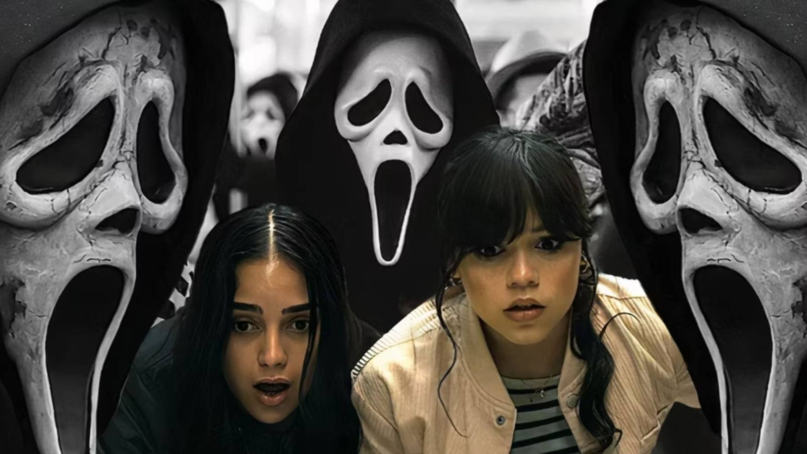 sam and tara with ghostface