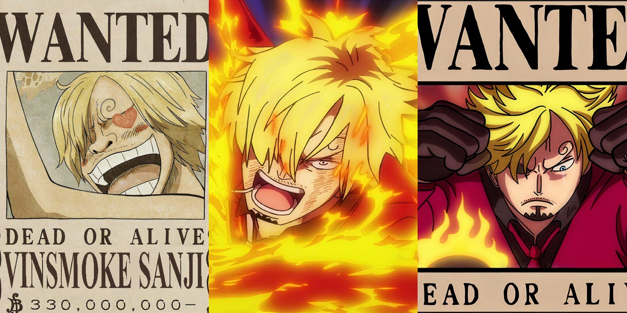 One Piece: Every Bounty Of Sanji, Ranked