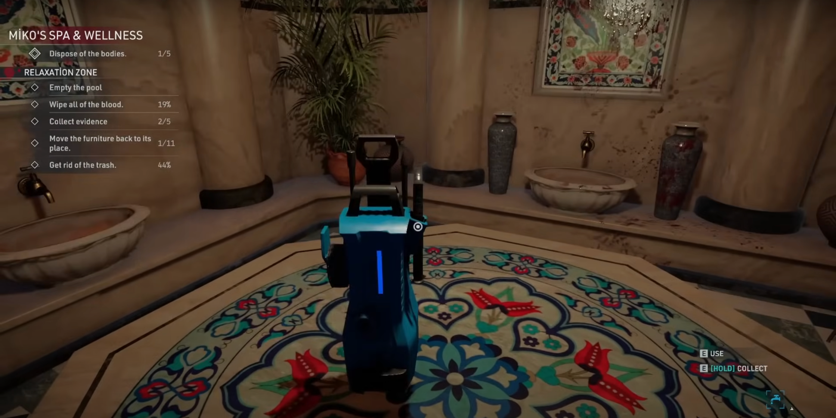 Crime Scene Cleaner powerwasher