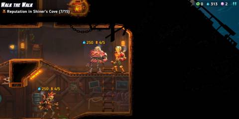 The Player Recruting A Crew Member