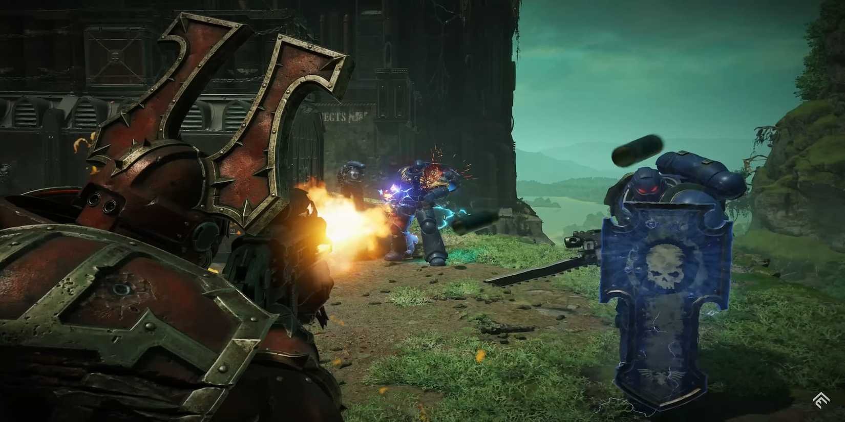 A World Eater Shooting An Ultramarine