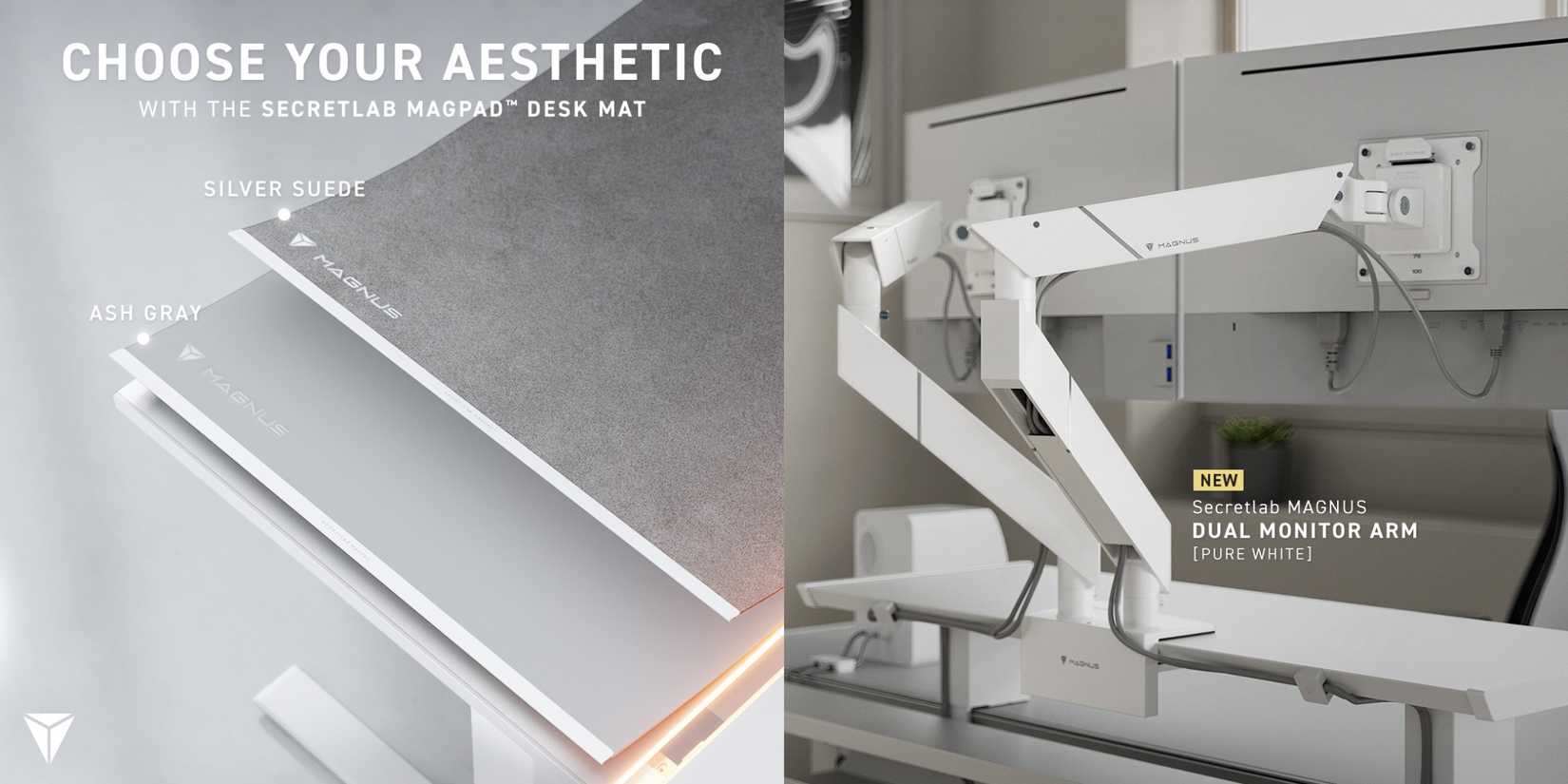 Secretlab Magnus Pro White Accessories