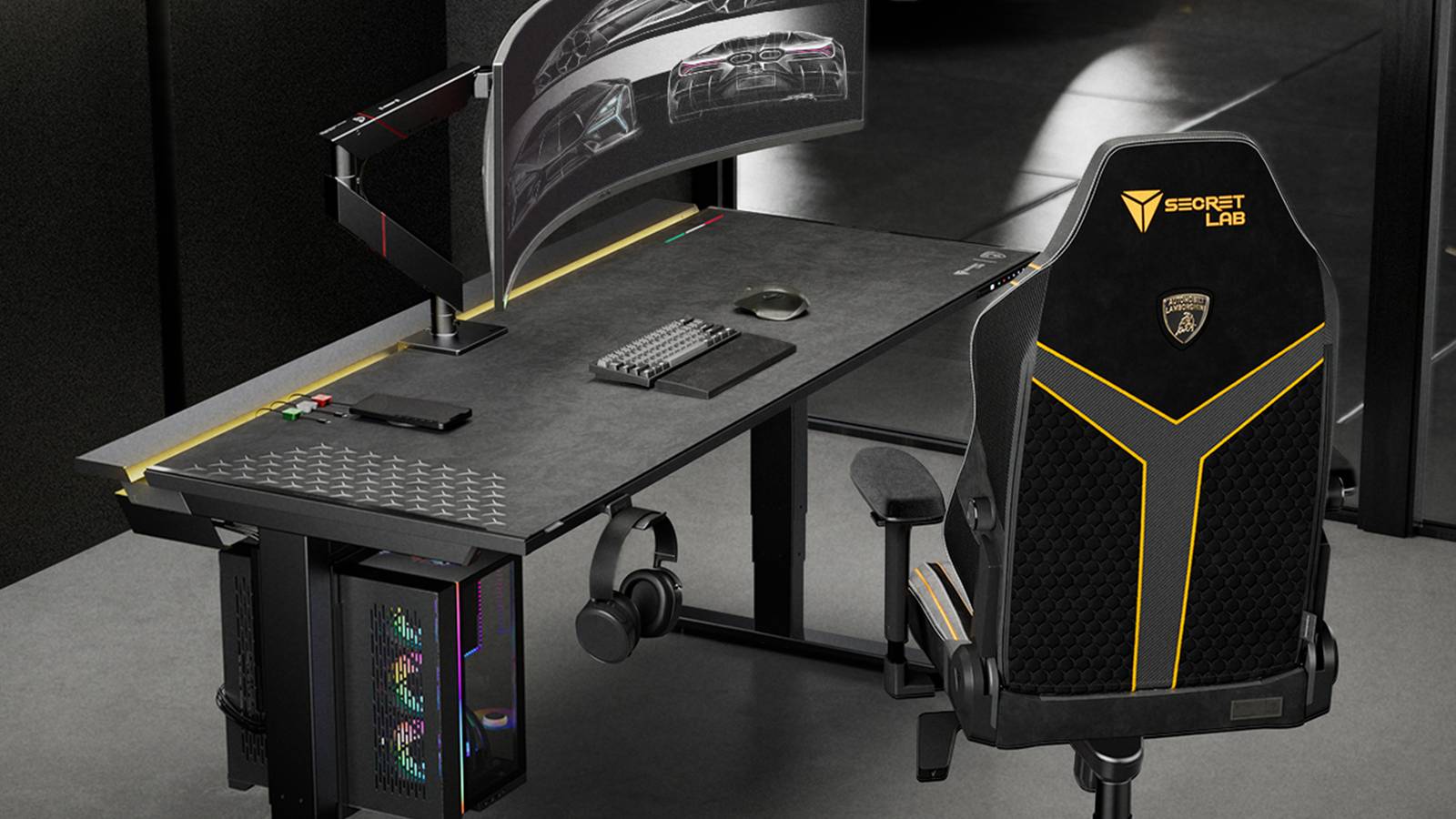 SecretLab's Automobili Lamborghini Deluxe Collection: Masterful Craftsmanship