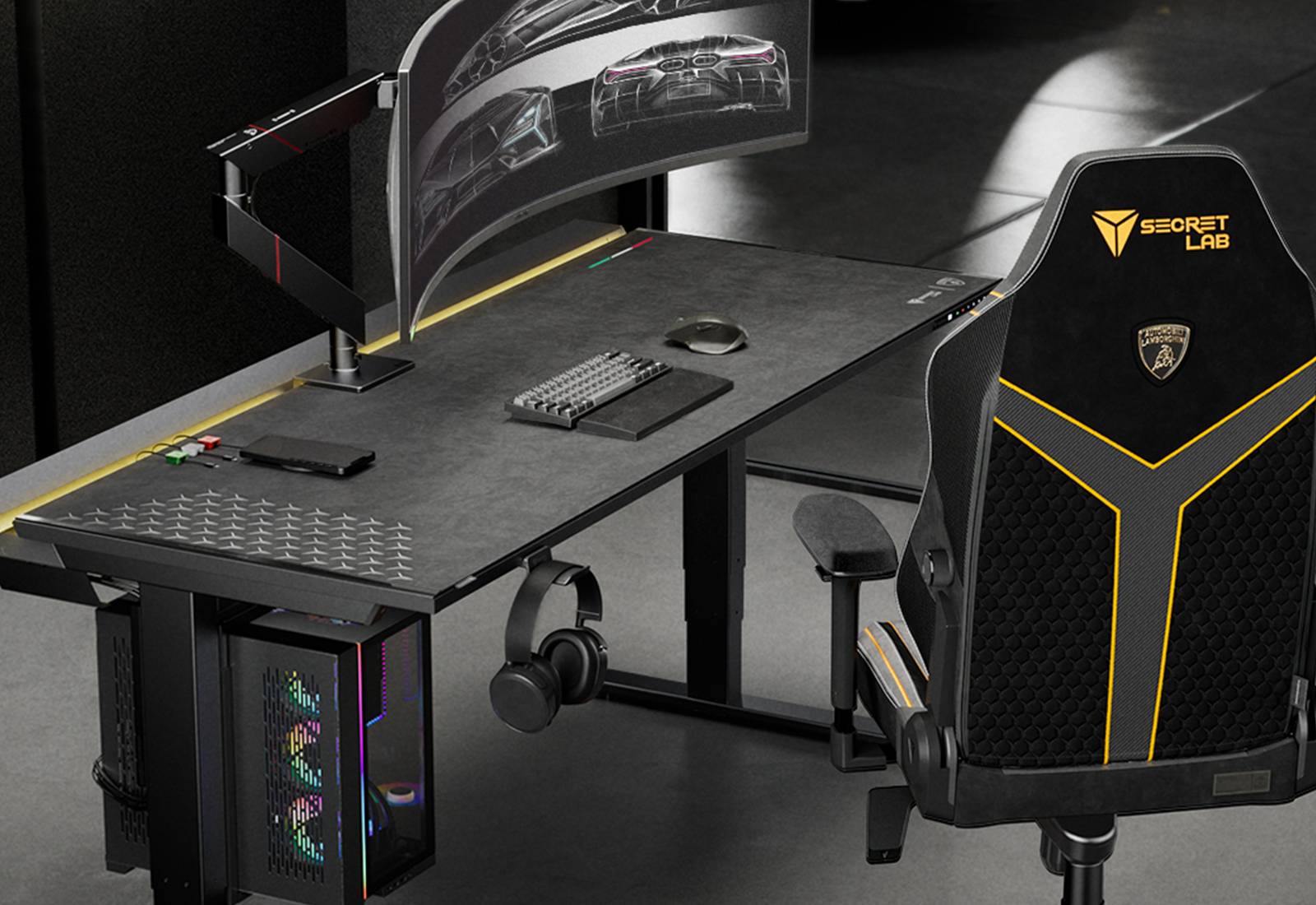 SecretLab's Automobili Lamborghini Deluxe Collection: Masterful