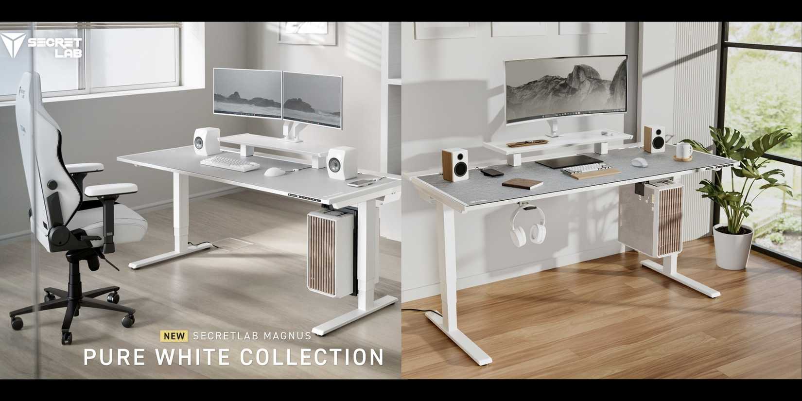 Ruby Collection Magnus Secretlab Refreshes the Magnus Pro With the Pure White Collection