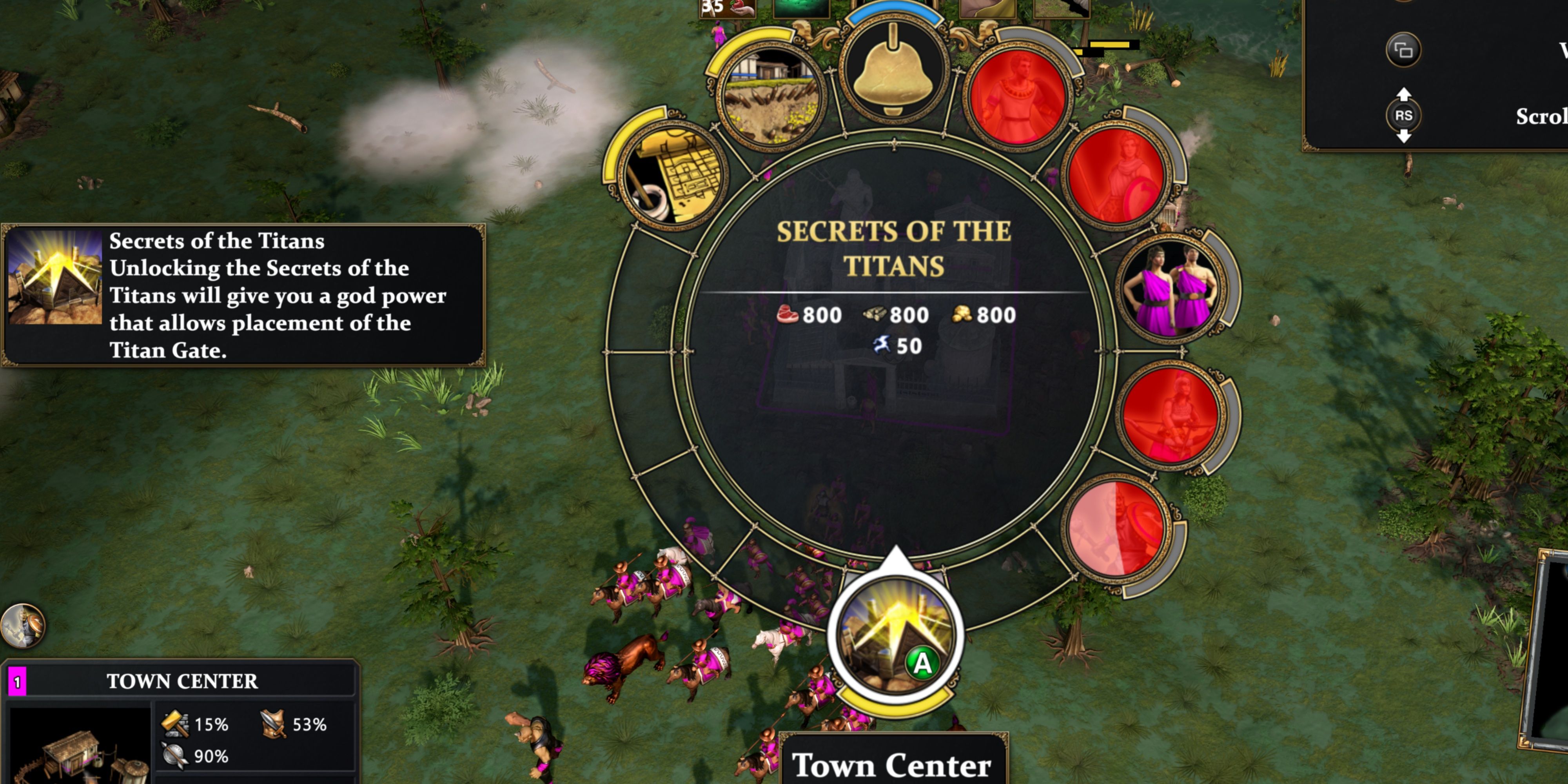 How to Get a Titan Unit in Age of Mythology: Retold