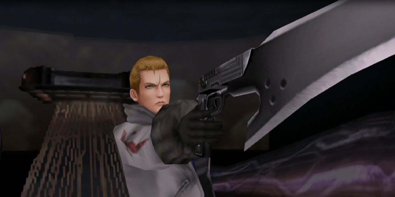 Seifer wielding the Hyperion in Final Fantasy 8