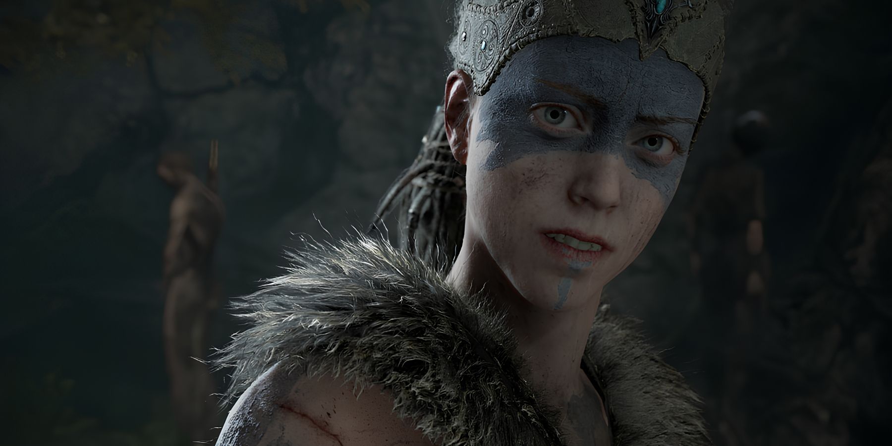 Senua in Hellblade Senua’s Sacrifice on Nintendo Switch