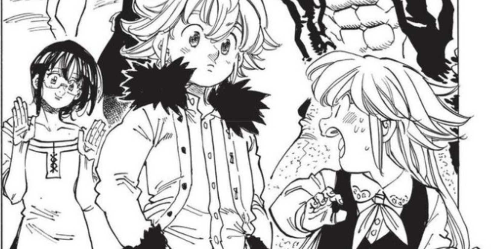 Seven Deadly Sins Gowther, Meliodas, Tristan, Ban