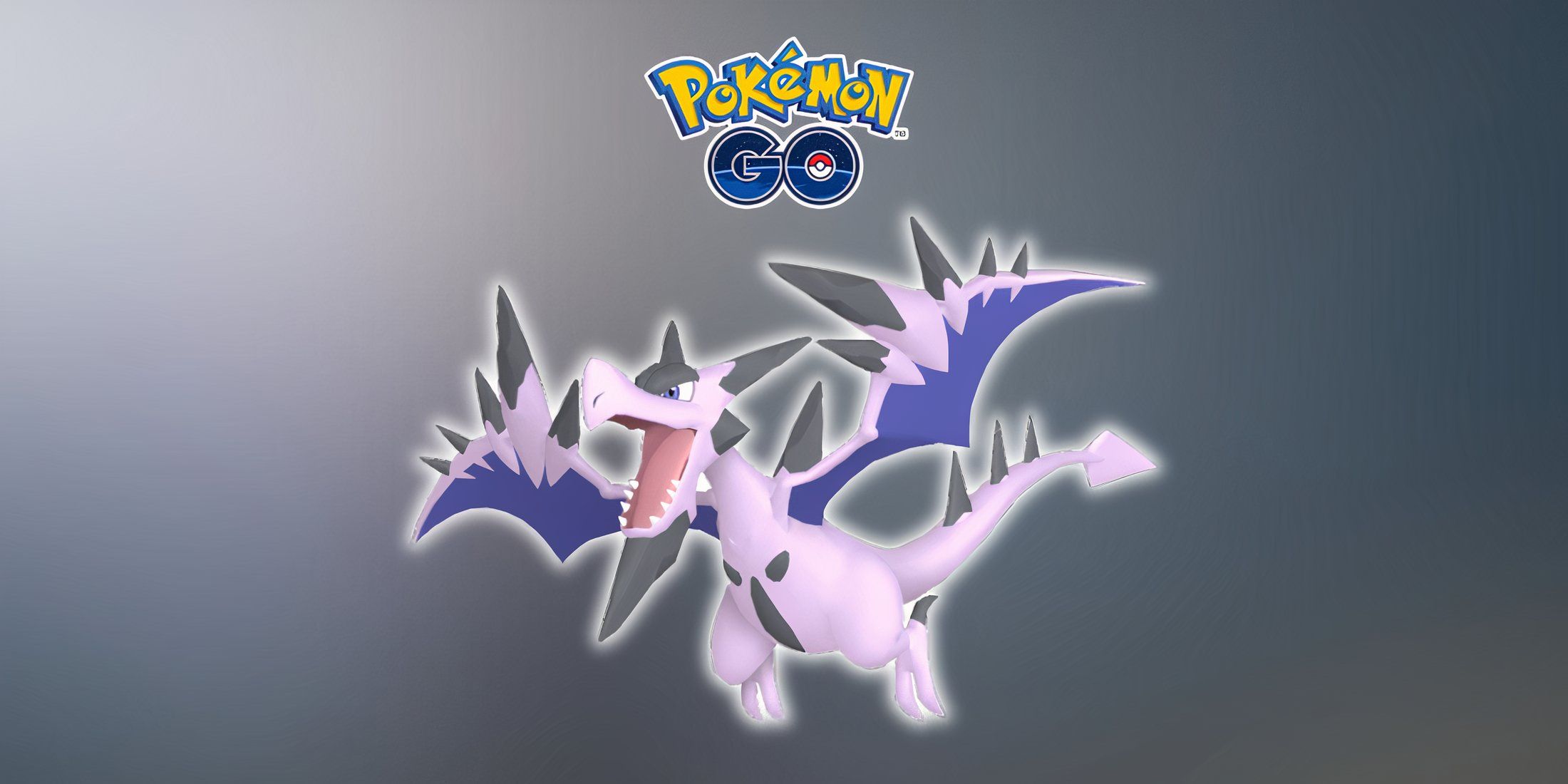 Mega Aerodactyl brilhante em Pokémon GO Mega Raids