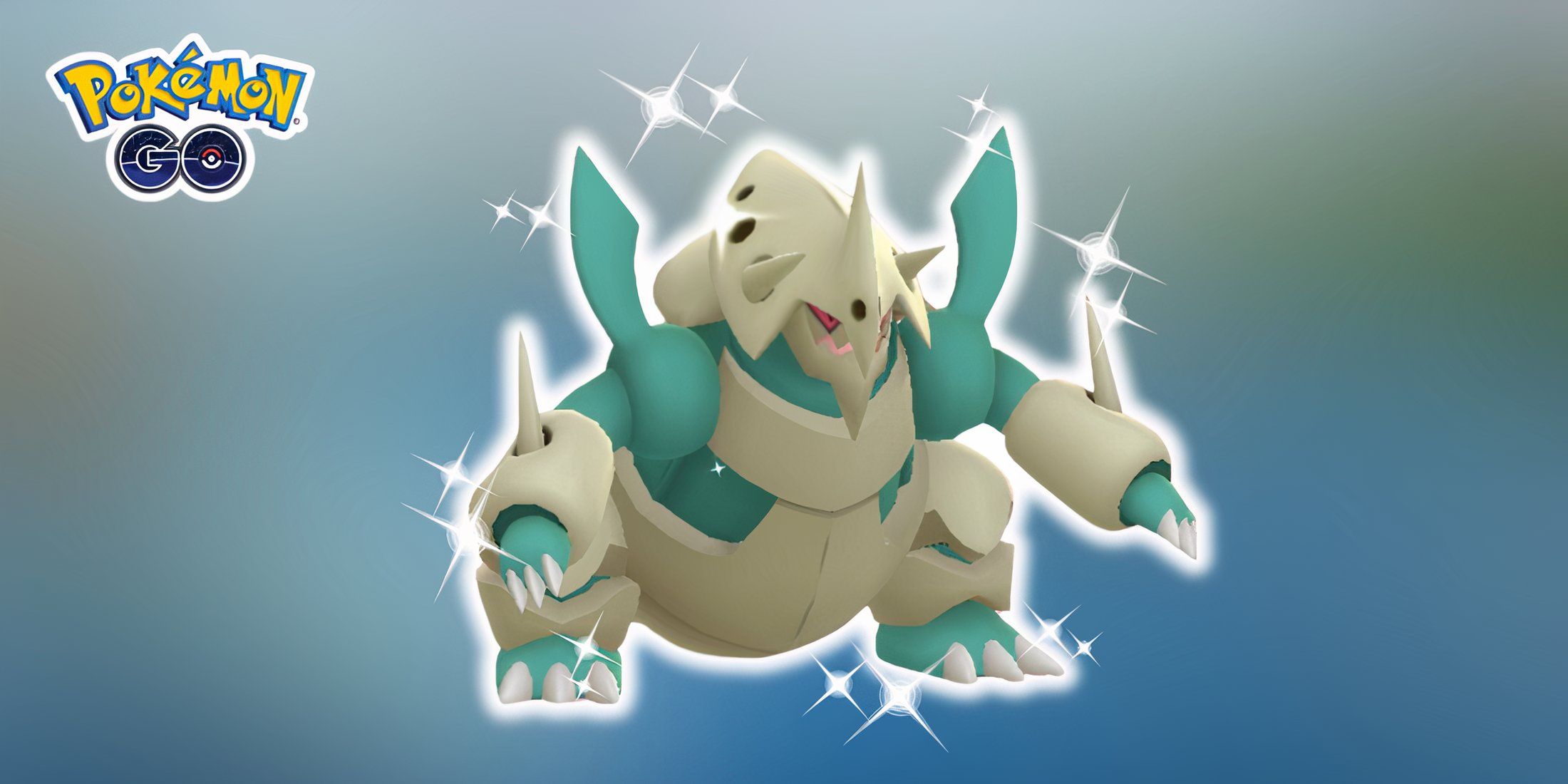 Mega Aggron brilhante em Pokémon GO