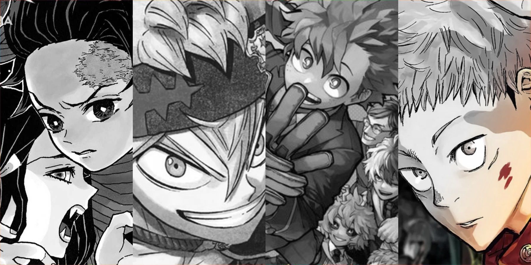 Shonen Jump's Post-Big Three Era – Demon Slayer Black Clover Jujutsu Kaisen My Hero Academia