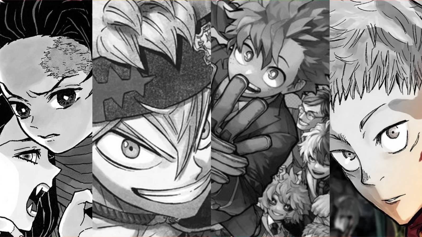Shonen Jump's Post-Big Three Era – Demon Slayer Black Clover Jujutsu Kaisen My Hero Academia