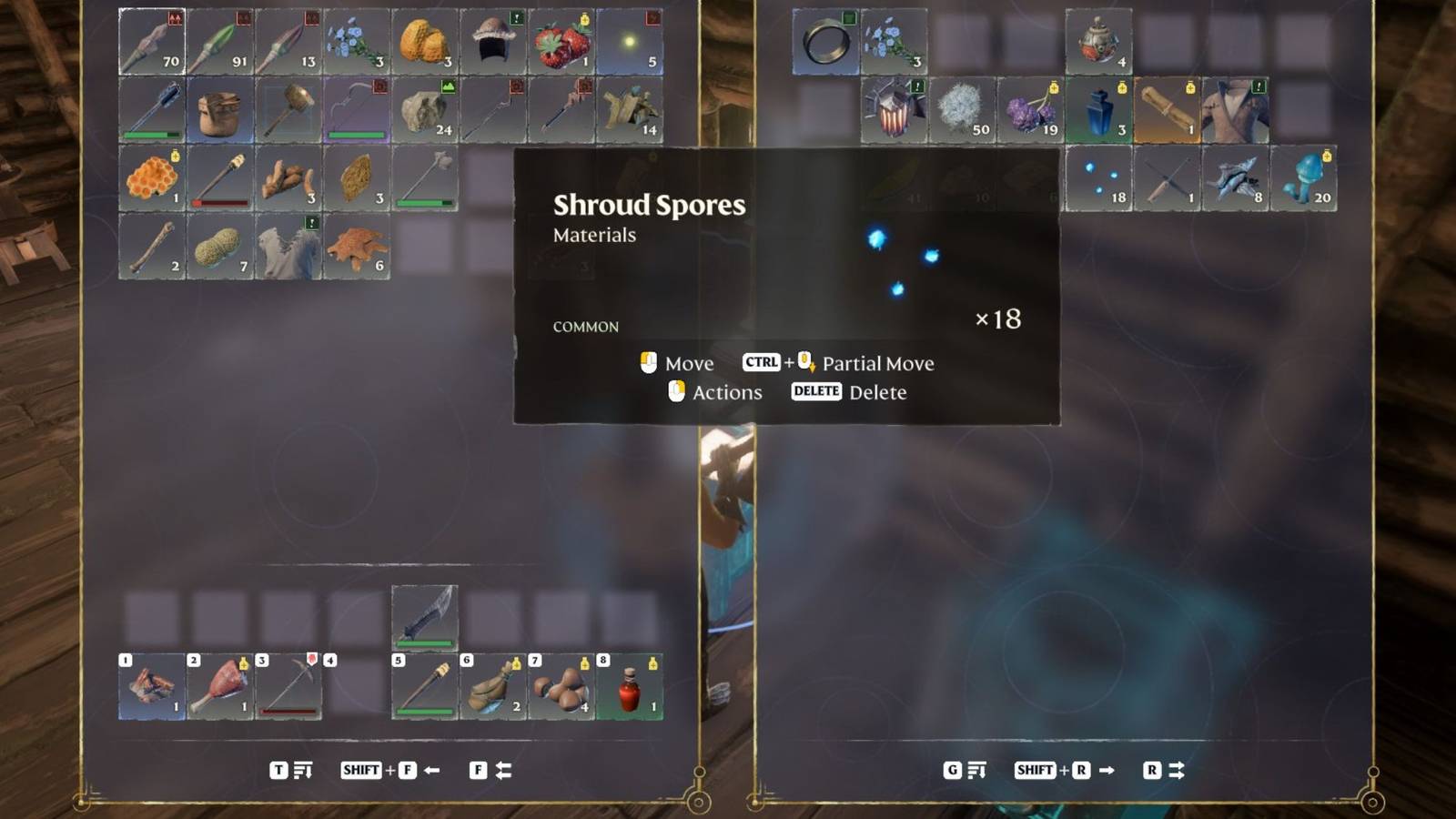 shroud spores enshrouded