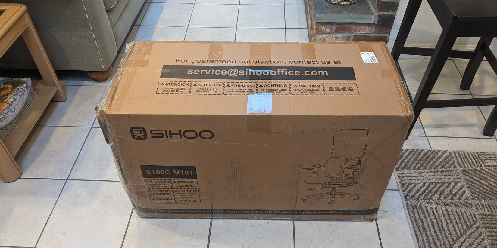 Sihoo Doro S100 Packaging #1