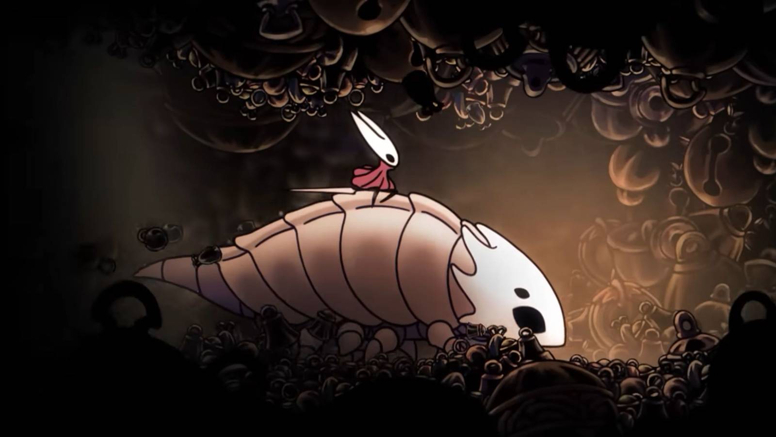 Silksong Hornet and Bell Beast